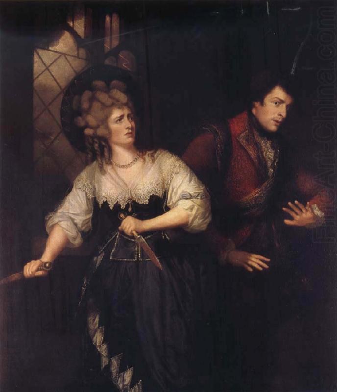 Sarah Siddons and John Philip Kemble in Macbeth, Thomas Beach